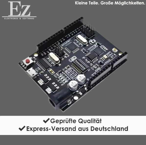 WiFi UNO R3 ATmega328P ESP8266 Entwicklungsboard CH340G Micro-USB