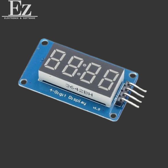 TM1637 4-Digit LED Display Modul 4 PIN