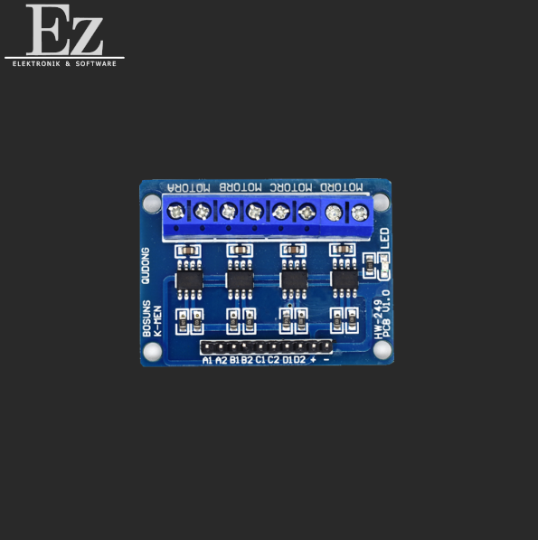 HG7881 4-Kanal DC Motortreiber Modul Motor Driver Board