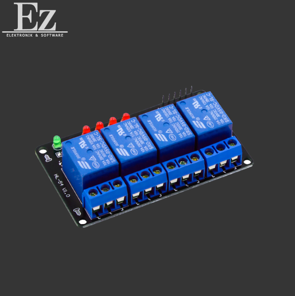 4-Kanal Relais Modul DC5V Low Level Trigger