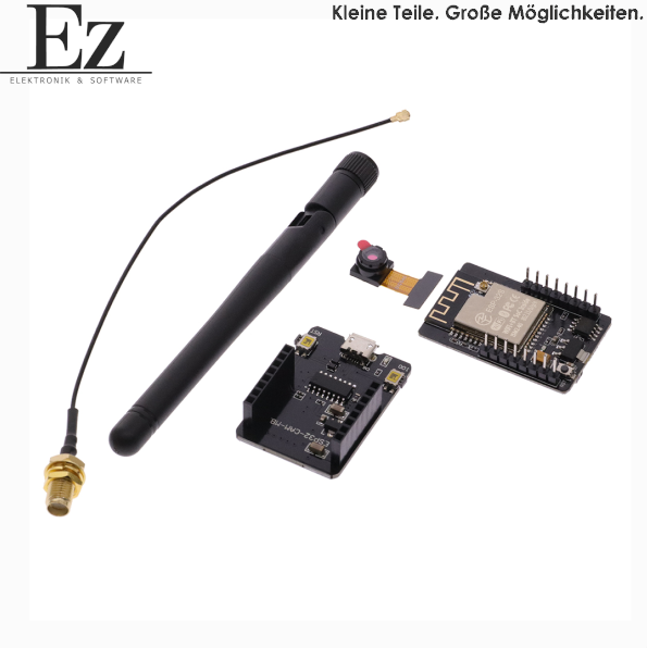 ESP32 CAM MB ESP32S WiFi Bluetooth Board CH340G OV2640 + Antenne