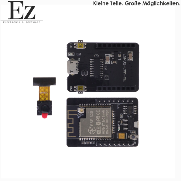 ESP32 CAM MB ESP32S WiFi Bluetooth Board CH340G OV2640 + Antenne