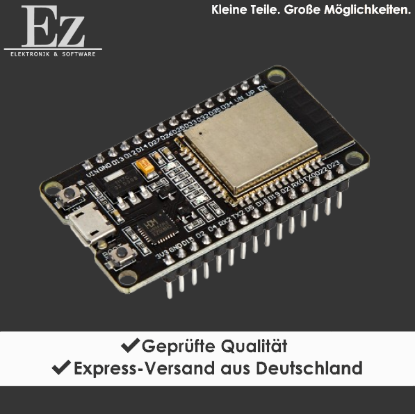 Stromsparend ESP32 30PIN Wifi+Bluetooth MicroUSB