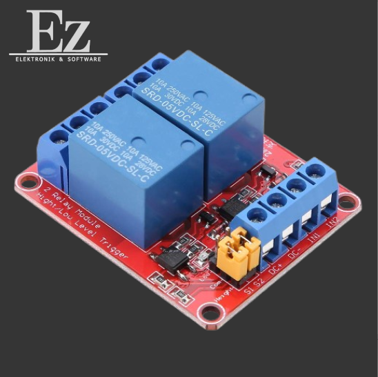 Relais Modul 5V 2 Kanal Optokoppler High & Low