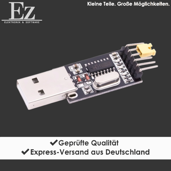 CH340 USB zu TTL UART Adapter Modul 3,3V / 5V wählbar CH340G