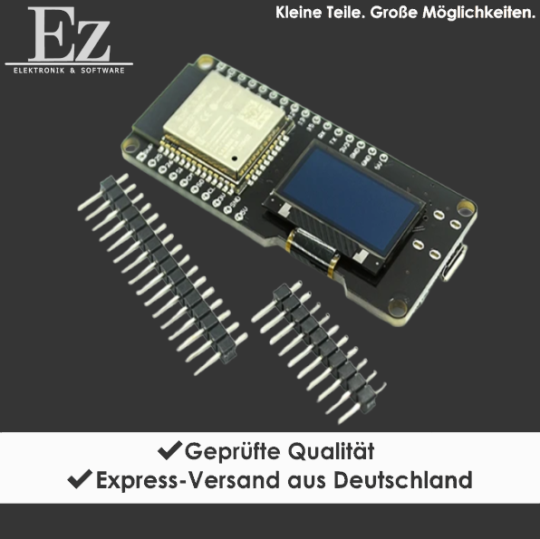 ESP32 OLED Modul WiFi Bluetooth Development Board mit 0.96" Display